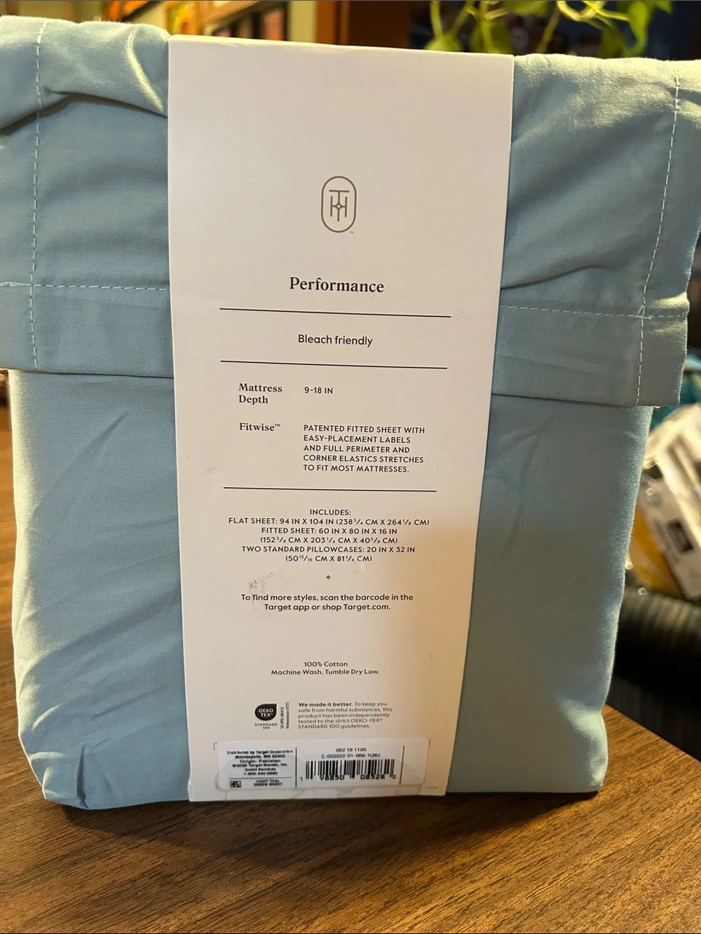 Threshold Performance New Queen Sheet Set